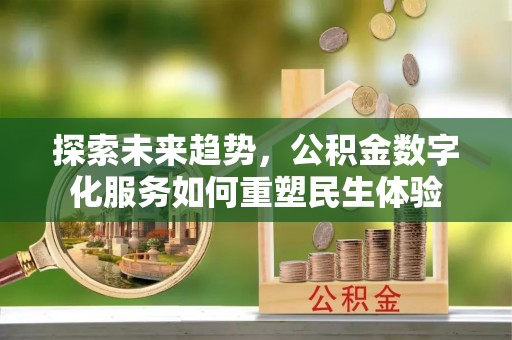 轮台探索未来趋势，公积金数字化服务如何重塑民生体验