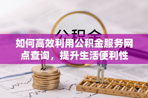 轮台如何高效利用公积金服务网点查询，提升生活便利性