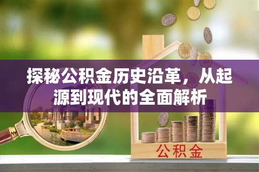 轮台探秘公积金历史沿革，从起源到现代的全面解析