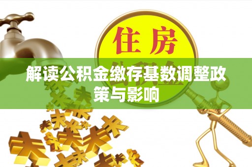 轮台解读公积金缴存基数调整政策与影响