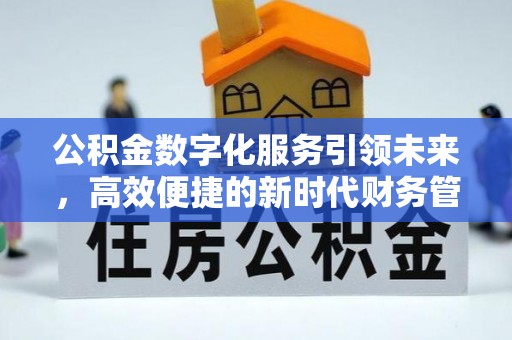 轮台公积金数字化服务引领未来，高效便捷的新时代财务管理