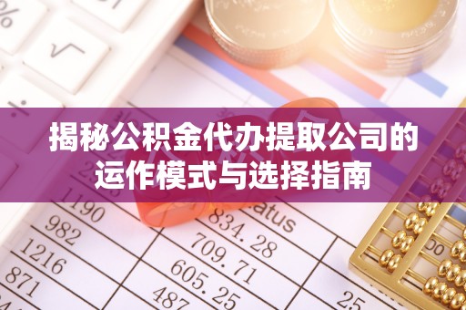 轮台揭秘公积金代办提取公司的运作模式与选择指南
