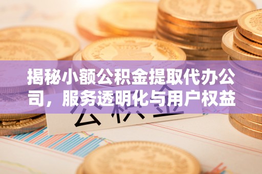 轮台揭秘小额公积金提取代办公司，服务透明化与用户权益保障