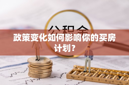 轮台政策变化如何影响你的买房计划？