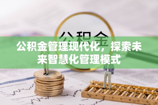 轮台公积金管理现代化，探索未来智慧化管理模式