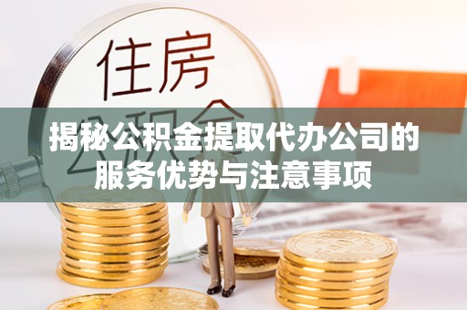 轮台揭秘公积金提取代办公司的服务优势与注意事项