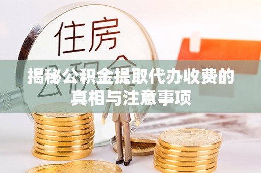 轮台揭秘公积金提取代办收费的真相与注意事项