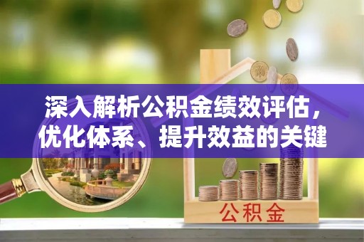 轮台深入解析公积金绩效评估，优化体系、提升效益的关键路径