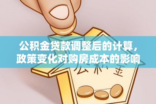 轮台公积金贷款调整后的计算，政策变化对购房成本的影响与应对策略
