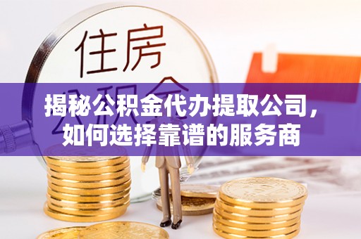 轮台揭秘公积金代办提取公司，如何选择靠谱的服务商