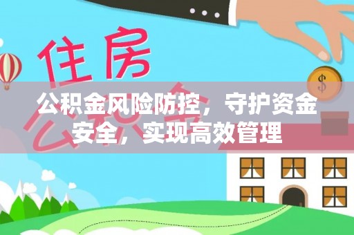 轮台公积金风险防控，守护资金安全，实现高效管理
