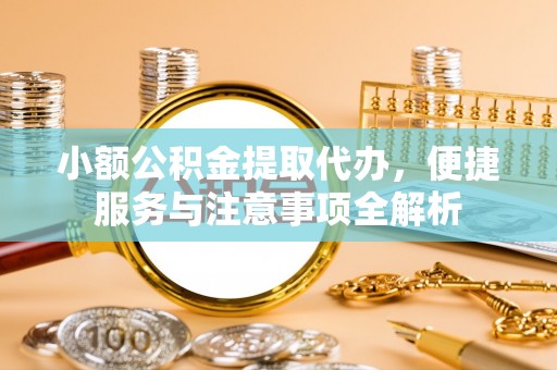 轮台小额公积金提取代办，便捷服务与注意事项全解析