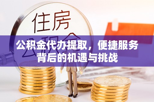 轮台公积金代办提取，便捷服务背后的机遇与挑战