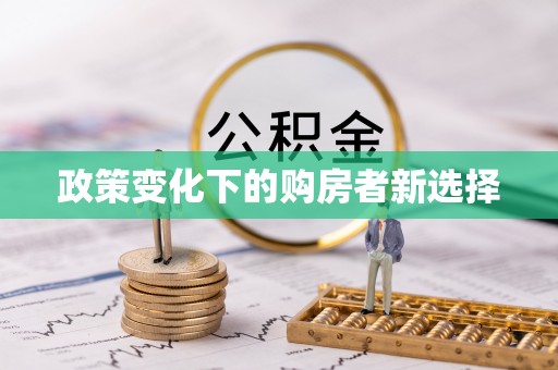 轮台政策变化下的购房者新选择