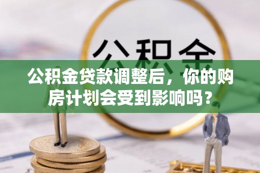 轮台公积金贷款调整后，你的购房计划会受到影响吗？