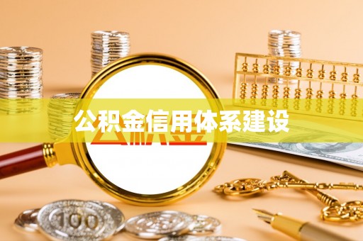 轮台公积金信用体系建设