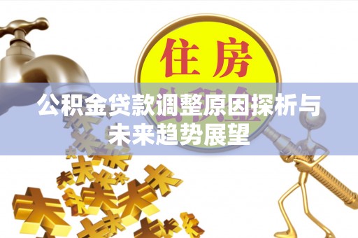 轮台公积金贷款调整原因探析与未来趋势展望
