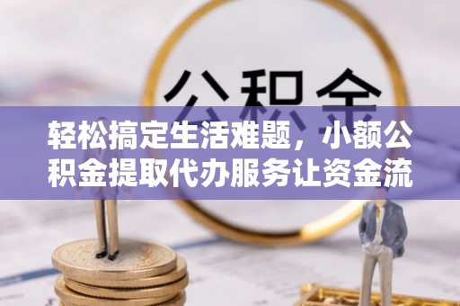 轮台轻松搞定生活难题，小额公积金提取代办服务让资金流动更便捷