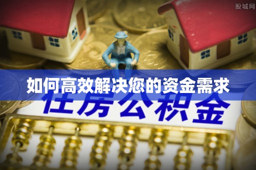 轮台如何高效解决您的资金需求