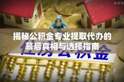 轮台揭秘公积金专业提取代办的幕后真相与选择指南