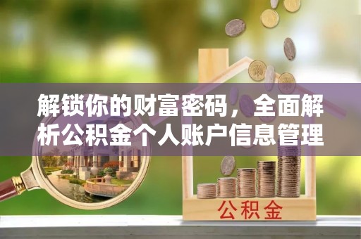 轮台解锁你的财富密码，全面解析公积金个人账户信息管理与优化
