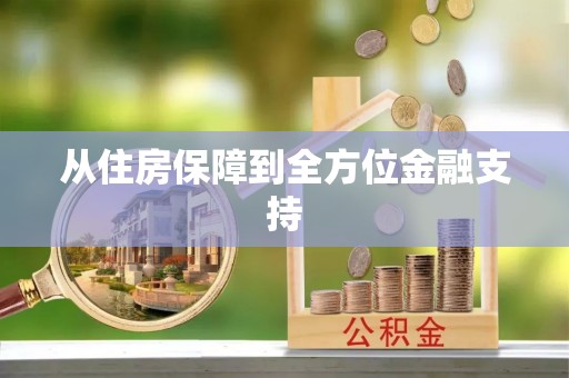 轮台从住房保障到全方位金融支持