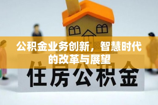 轮台公积金业务创新，智慧时代的改革与展望